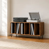 Meuble vinyle en bois